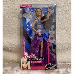 2010 BARBIE FASHIONISTA IN THE SPOTLIGHT SPORTY THERESA DOLL